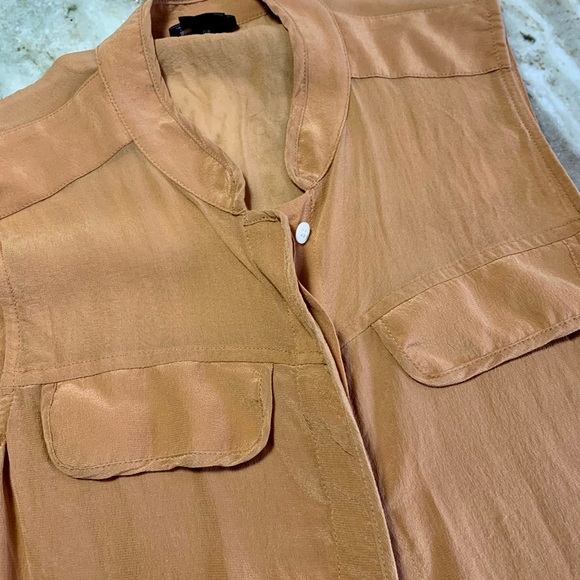 🦋Club Monaco silk blouse XS - Picture 2 of 4